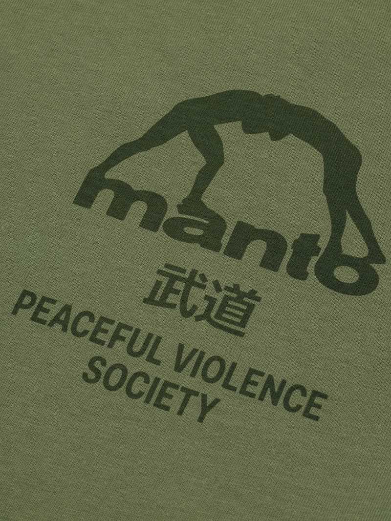 MANTO Society tshirt- khaki